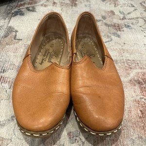Men's Leather camel Sabah
